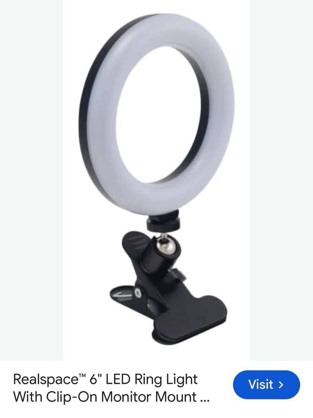 Clip on light